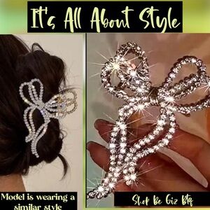 Super Elegant Embellished Hairpin to Enhance your Casual or Night Our Hair look